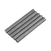 Grafietelektrode Cilinderstang 5 Stuks 99,9% 100 mm Lengte 10 mm Diameter 9 μΩm Weerstand Elektrodestaven…