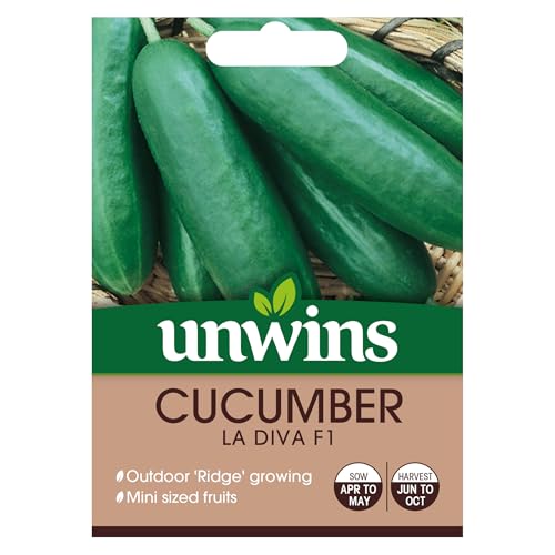 Unwins Cucumber Seeds - La Diva