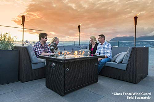 Outland Living Series 403-Espresso Brown Fire Table, Espresso Brown/50,000 Btu #TOP1