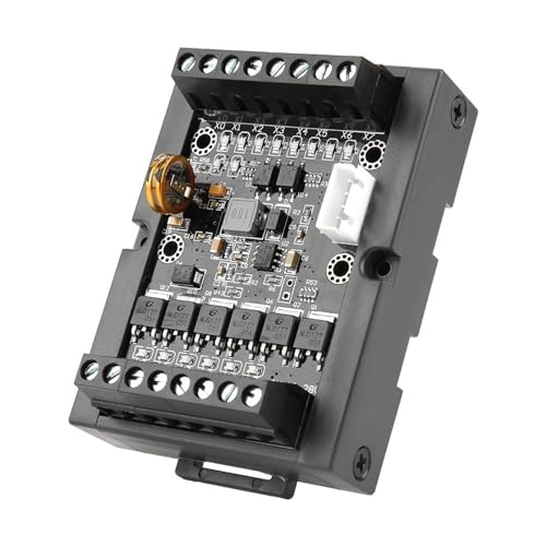 Carte PLC FX1N-14MT avec module de retard de relais programmable et boîtier de commande - 3