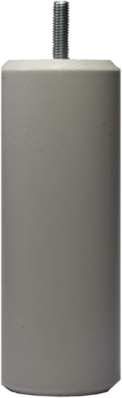 Margot Chameleon Cylinder Base, Set of 4, White, 5 x 5 x 18 cm - Image 3