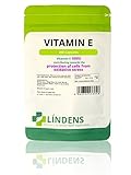 Lindens Vitamina E 100IU Cápsulas Pack 200 Potente Antioxidante que Contribuye hacia el Protección de Cells para Estrés Oxidativo