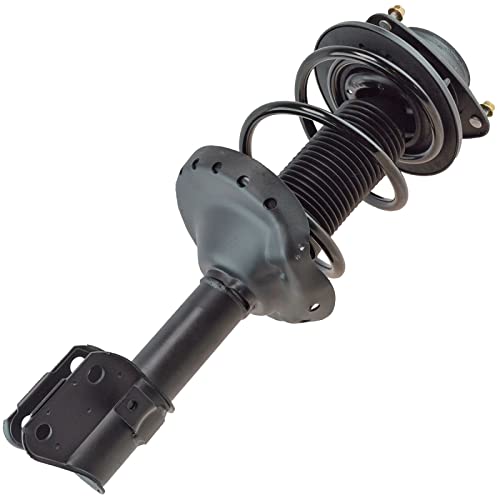 Image of TRQ Front Driver and Passenger Side Strut and Spring Assembly Set Loaded | For 08-11 Subaru Impreza
