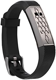 i-smile 1PC Replacement Bands with Metal Clasps for Fitbit Flex / Wireless Activity Bracelet Sport Wristband / Fitbit Flex Bracelet Sport Arm Band (No tracker, Replacement Bands Only) & 1pc Black Silicon Fastener Ring