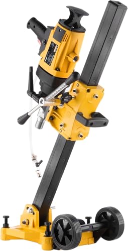 Miniatura 5 de Wabrotech Máquina Perforadora De Diamante 2300 W Sobre Soporte De Perforación Inclinable - Perrforadora De Hormigón Con Prcd - Perforaadora 1400 Rpm Para Perforación En Húmedo Y En Seco