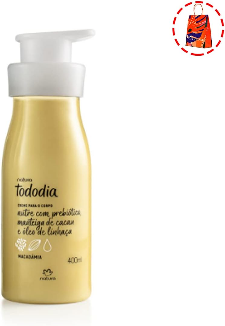 Hidratante Natura TodoDia Macadâmia 400ml para nós — Melhor para Hidratação Diária