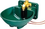 Lister Heizbares Tränkebecken SB 23 H + Heizkabel 230V/33W bis -20°C + Pendelventil 230 Volt - Tränke Kuh Kühe Rinder Pferd Pferde Stall