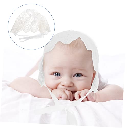 Sombrero de flores bordadas con encaje blanco infantil y estructura transpirable 2