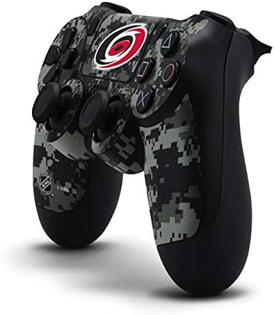 Vista 16 de Skinit Calcomanía para juegos compatible con el controlador de PS4, diseño oficial de la NHL Carolina Hurricanes de la NHL