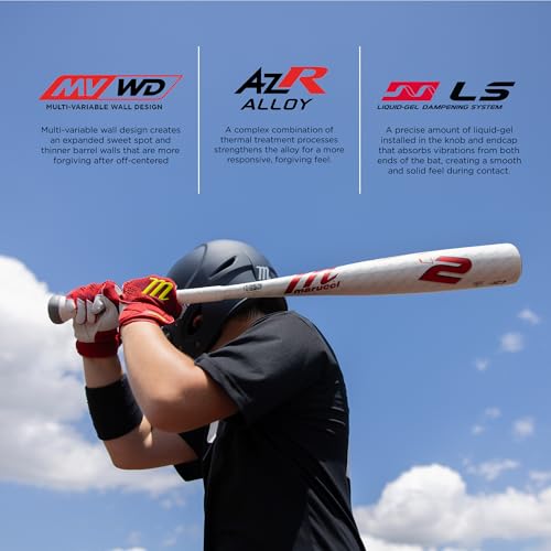 Image of Marucci CATX2 Senior League Bat, 2 3 /4 inch Barrel, -5, -8, -10 Drop, USSSA, Balanced