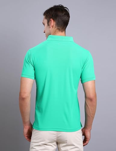 Image of STELLERS Men's Premium Regular Fit Polo T-Shirt's |Feather Touch Feel | Odour Resistant| Anti-Static| Wrinkle Free | Quick Dry | Stretchable | Lightweight | Sweat-Proof