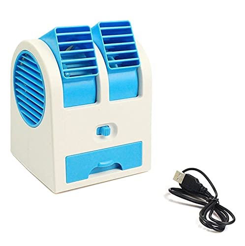 TechKing Mini Portable Handheld Bladeless Cool Fan || Portable Cooling Desk USB Operated Air Conditioner Mini Cooler-picture-17