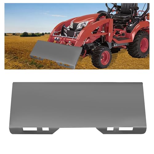 Image of ECOTRIC 5 /16 inch Skid Steer Attachment Plate Compatible with Bobcat & Kubota