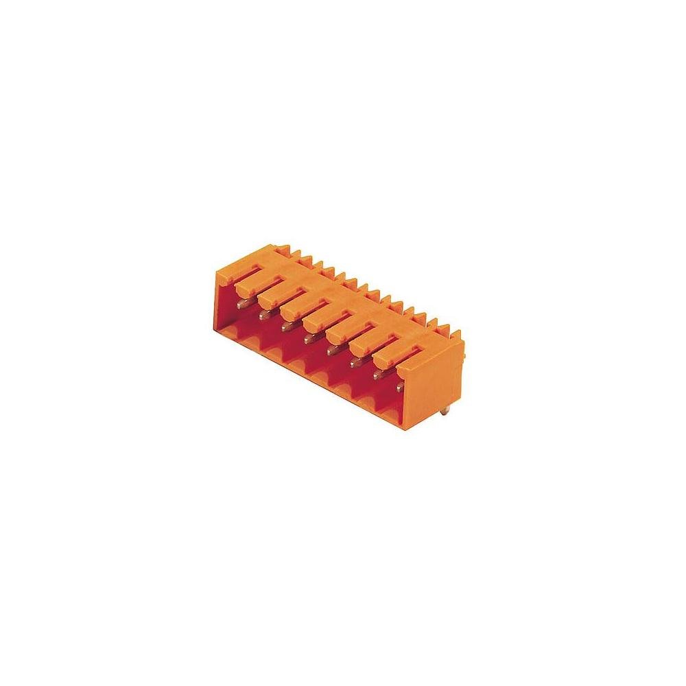 Raccordement PCB Weidmüller 3.50 mm 11 pôles mâle coudé pour automatisme