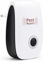 Repelente Eletrônico Ultrassônico de Tomada Bivolt 150m² – Anti Pragas: Mosquitos, Ratos e Baratas – Seguro para Pets e Crianças