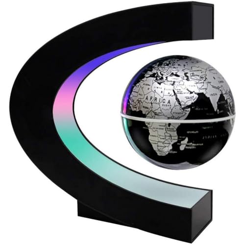 A globe that literally floats in mid-air and glows — zero strings attached, pure magnetic wizardry on your desk.
