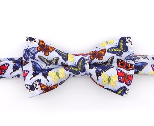 Image of OCIA Cute Pattern Pre-tied Bow Tie Adjustable Bowties for Adult & Children