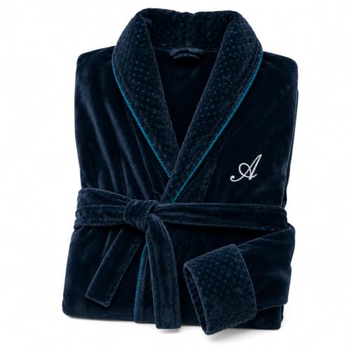 Product Image of the Lotus Linen Luxury Plush Bathrobes for Women - Personalized Soft Fleece, Cozy & Warm Long Robe - Comfy, and Lightweight Lounge Wear - Robes for Women Bathrobe with Pockets & Belt Perfect for Winter
