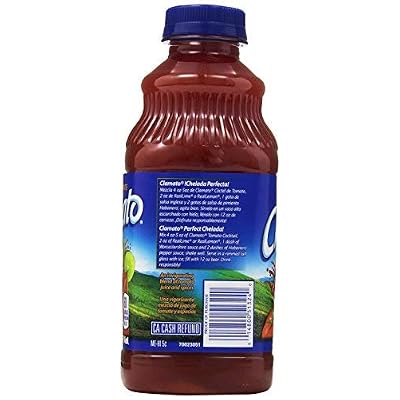 Clamato Juice Clamato Plastic 12-Ounce Packages (Pack of 12)