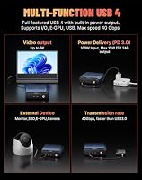 BOSGAME VTA-439 Mini PC, AMD Ryzen AI 9 HX 470, Radeon 890M, 32GB DDR5, 1TB SSD, USB4, OCuLink, Dual LAN 2,5G, WLAN 7 – ideal für lokale IA, LLM, Entwicklung, Videomontage – Ansicht 7
