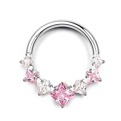 Pink CZ-Silver