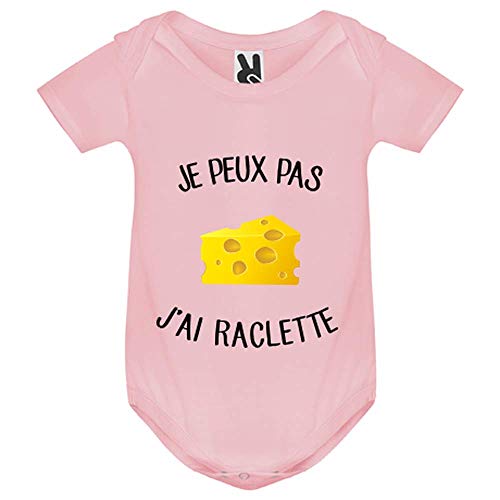 Body bébé - Je Peux Pas j AI raclette Cover