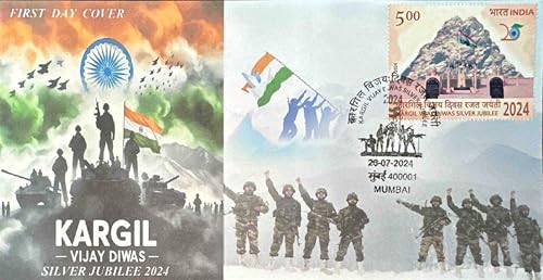 PACFDC026. Kargil Vijay Diwas Silver Jubilee 2024 Private First D...