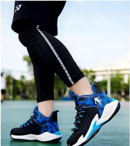 Zapatillas de baloncesto para niño ligeras y transpirables para correr 3
