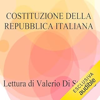 Costituzione della Repubblica Italiana copertina