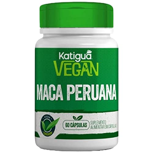 Katiguá, Maca Peruana, Sem sabor, Vegan products, 60 Cápsulas de 500mg, Branco - FL