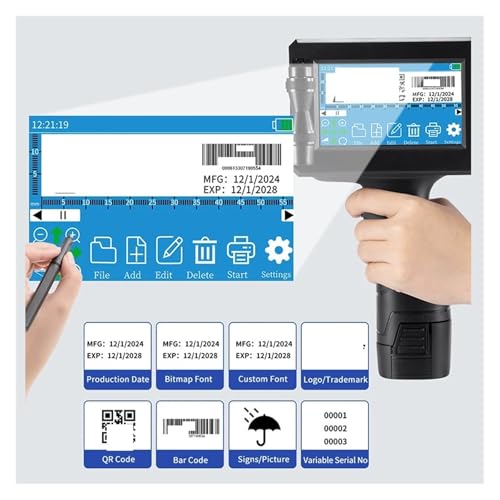 Machine de codage portable pour inscrire la date d'expiration - 3