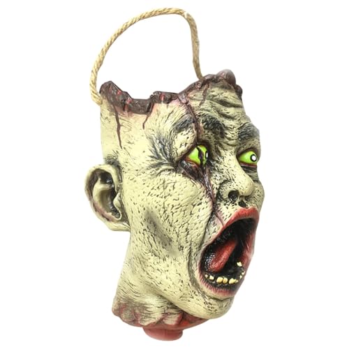 Porte-bonbons en forme de tête de crâne décoration table Halloween