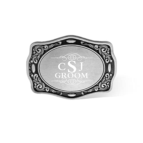 callie Personalized Engraved Western Belt Buckle for Men, Custom Monogrammed Initial Name Handmade Belt Buckles, Birthday Gifts for Dad, Husband