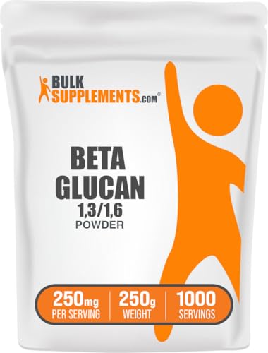 BulkSupplements.com Beta Glucan Powder 250mg