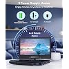 مشغل Blu-ray محمول FANGOR مقاس 12.5 بوصة مع شاشة دوارة بدقة 10.5 بوصة بدقة 1080 بكسل عالية الدقة، ومشغل DVD Blu-ray مع مخرج HDMI ومدخل AV، وبطارية قابلة لإعادة الشحن لمدة 4-5 ساعات، ويدعم بطاقة USB/Micro SD