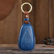 Car Key Case Cover Leather Fob Holder for Changan Auchan X5 CS35Plus CS55Plus CS75Plus 2019 2020 4 Buttons Keyring Shell Bag