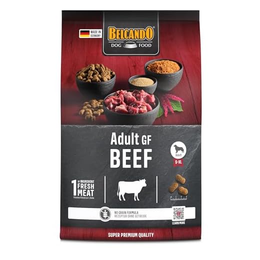 Getreidefreies Hundefutter mit Rind 4 kg