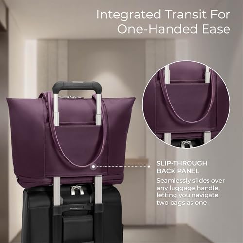 Bolso Tote Expandible Briggs & Riley de Nylon miniatura 4