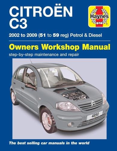 Panne Citroën C3 résolue grâce au guide Haynes essence et diesel 2002-2009