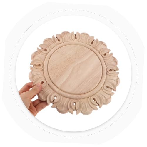 Decoración del hogar con apliques de madera para gabinetes 5
