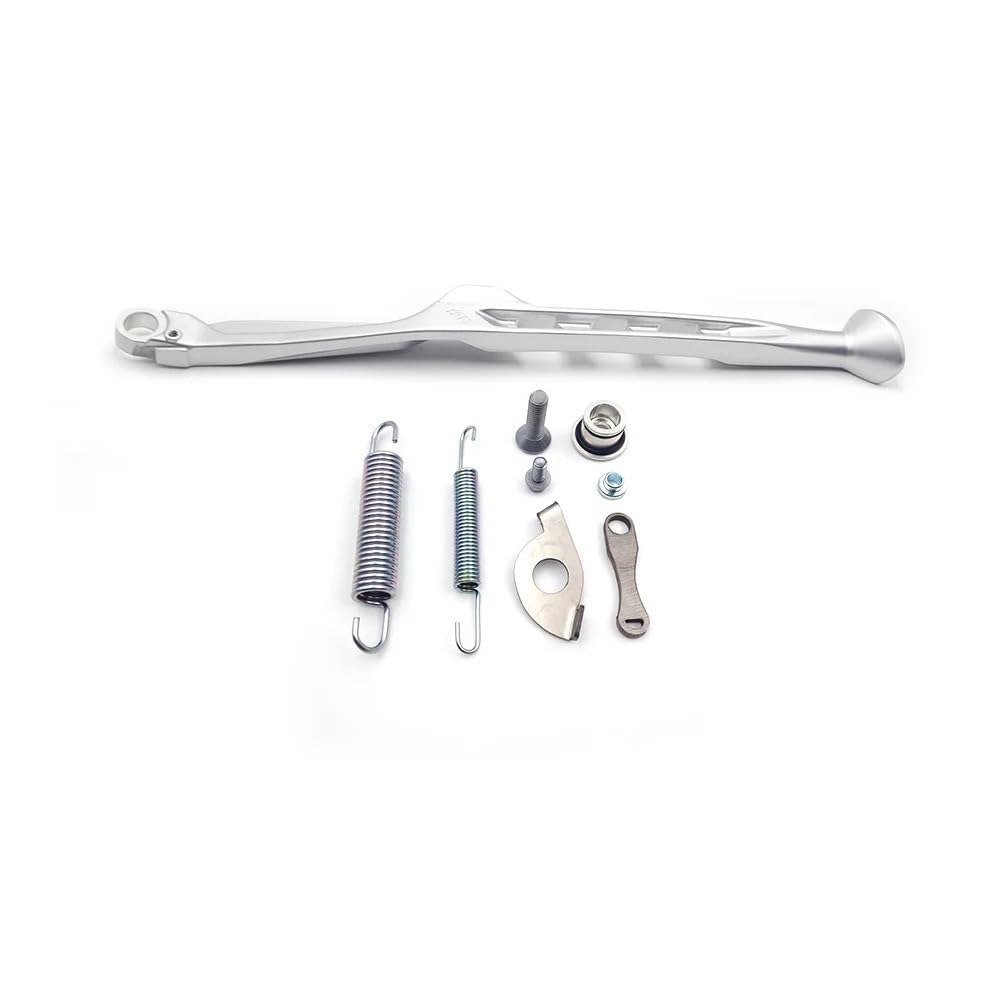 Supporto Cavalletto Laterale Moto Staffa per Piede Cavalletto Laterale Supporto Resistente alla Corrosione Durevole Supporto per Parcheggio Scooter per Accessori Moto KEWS KAYO BSE