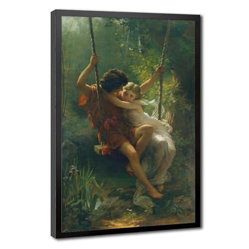 Impression sur toile Le Berceau, art mural salon moderne