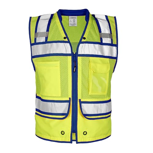 Kishigo Reflective Color Contrast Surveyors Vest
