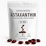 Astaxanthin12mg Softgels– Natural Antioxidant from Microalgae – Daily Balance & Eye Support – Non-GMO, Gluten-Free