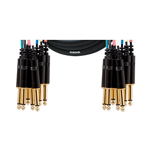 CORDIAL Cable multipar 8 jack mono/8 jack mono 3 m Cable AUDIO multipar