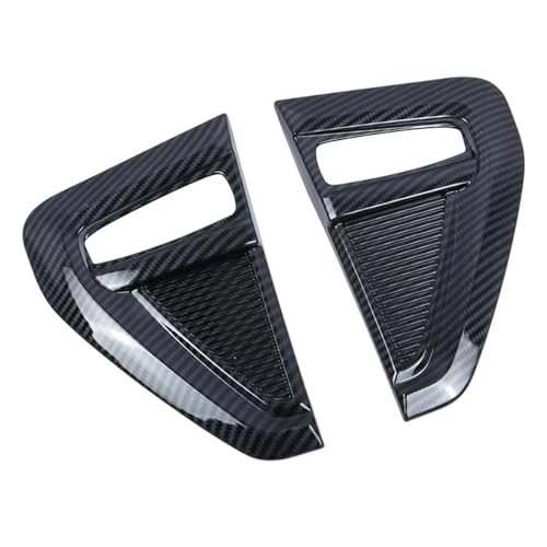 �t�[�h�X�N�[�v�g���� Compatible With Mitsubishi For ASX RVR 2019 2020 2021 2022 �Ԃ̃T�C�h�G�A�X�N�[�v�z�C�x���g�J�o�[�g�����ƌ݊�������(Carbon fiber)