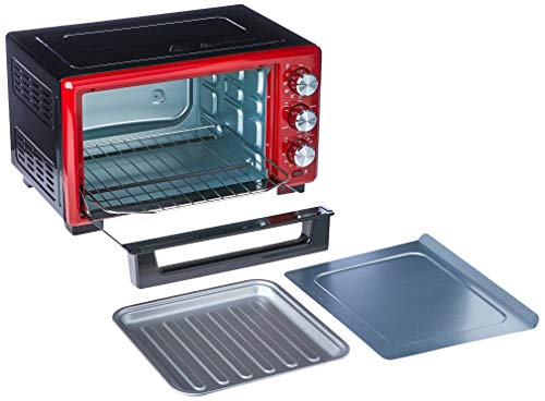 Forno Elétrico 22l Oster Vermelho 110v