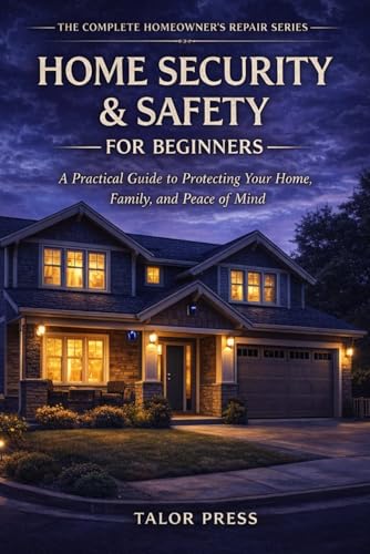 Home Security & Safety for Beginners: A Practical Guide to Protecting Your Home, Family, and Peace of Mind