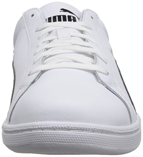 Image of Puma Men's Smash L Icon Athletic, White /Black, 13 D US