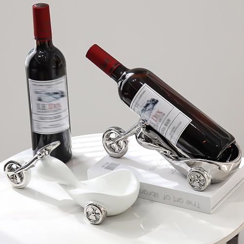 Casier à vin moto stable et facile à nettoyer pour table - 8